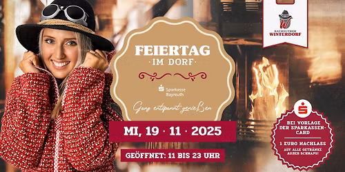 Feiertag im Dorf