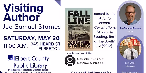 Visiting Author: Joe Samuel Starnes