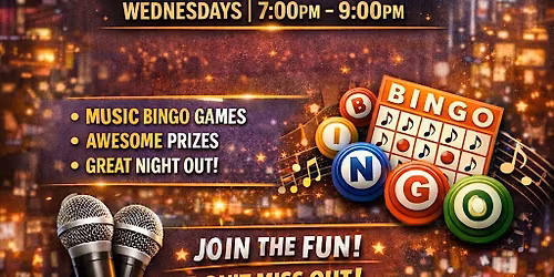 Wednesday Night Music Bingo @ NextDoor Bar & Lounge