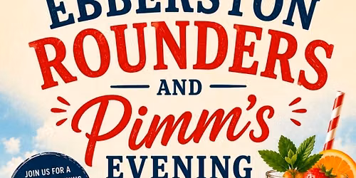 Rounders & Pimm\u2019s Evening \ud83c\udf53\ud83c\udfcf