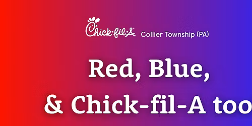 Red, Blue, & Chick-fil-A too!