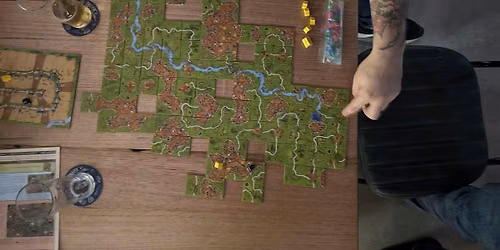 Board Games in a Bar Because Someone Had To