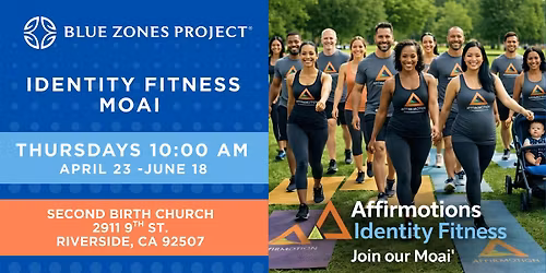 BZP Riverside: Identity Fitness Moai with Affirmotions