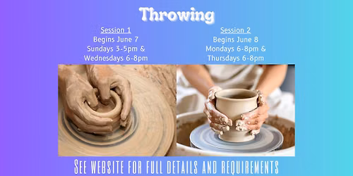 Get Centered - Beginner Wheel Throwing with Tracey