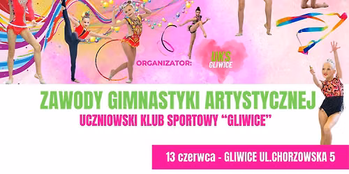 10-LECIE UKS GLIWICE - zawody gimnastyki artystycznej KIDS CHALLENGE 