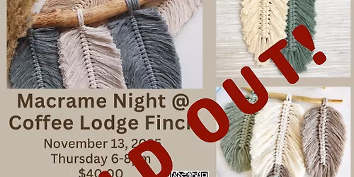 Macrame Night with MoonGazing Studio