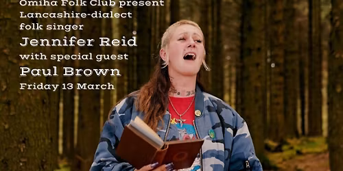 Omiha Folk Club presents Jennifer Reid & Paul Brown