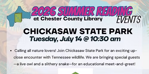 Chickasaw State Park at the Library