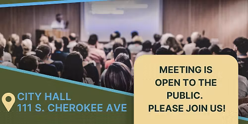 Bond Committee Meeting - City of Tahlequah