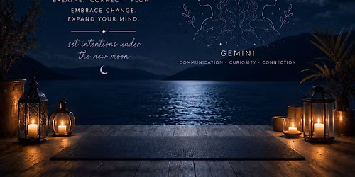 New moon in Gemini yoga and intention setting