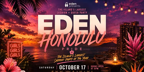 Eden Honolulu Pride Party