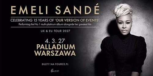 Emeli Sand\u00e9 \u2022 Warszawa