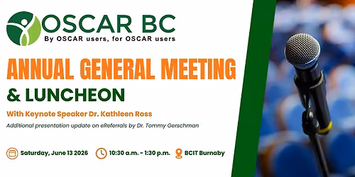 OSCAR BC AGM & Luncheon
