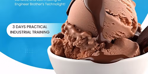 ICE CREAM TRAINING-PRACTICAL INDUSTRIAL 3 DAYS TRAINING