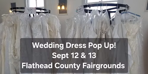 wedding Dress Pop Up!