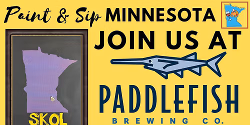 November 9 Paint & Sip at Paddlefish Brewing Co.