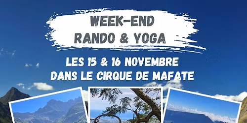 Week-end Rando & Yoga \u00e0 Mafate