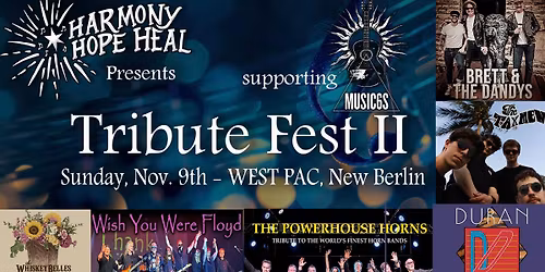 Tribute Fest II: Eight Hours of Iconic Music for a Great Cause!
