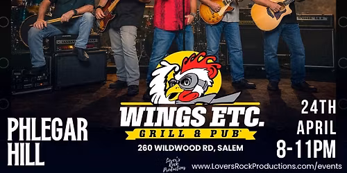 Phlegar Hill LIVE at Wings Etc. Salem!!!