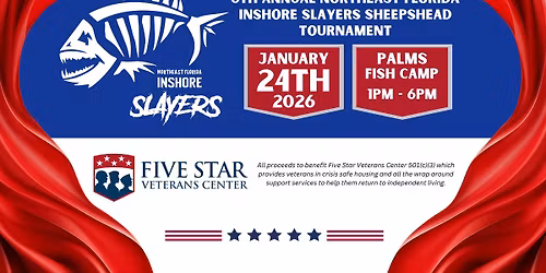 6th Annual Northeast Florida Inshore Slayers Sheepshead Fishing Tournament