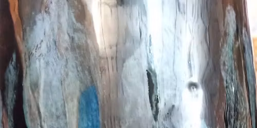 Glaze Technique: Northern Lights on Coffee Cup