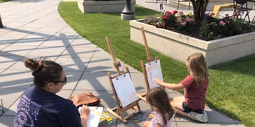 Kids' Art Day: Watercolor Portraits