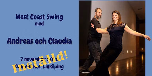 Workshop i West Coast Swing den 7 november 2026