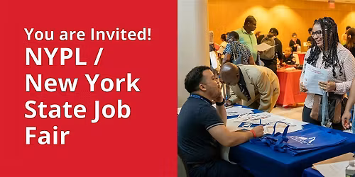 You Are Invited! NYPL \/ New York State Job Fair
