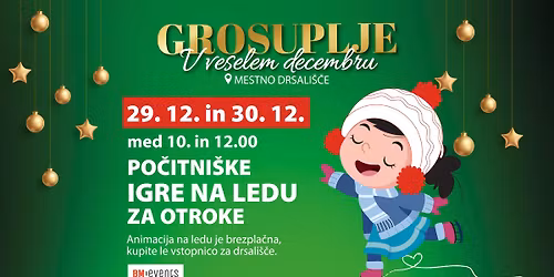 Po\u010ditni\u0161ke igre na ledu za otroke