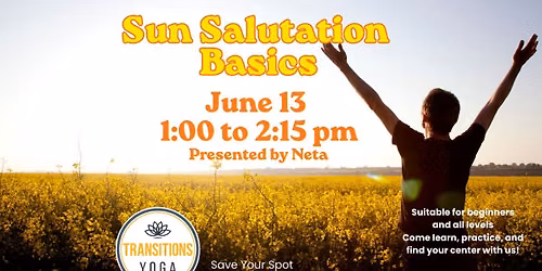 Sun Salutation Basics