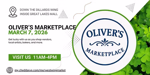 Oliver's Marketplace-Lucky, Lively, Local Lineup!