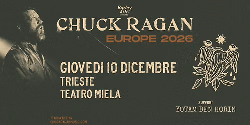 Chuck Ragan | Europe 2026 | Live in Trieste