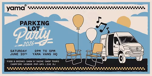Yama Vans Parking Lot Party