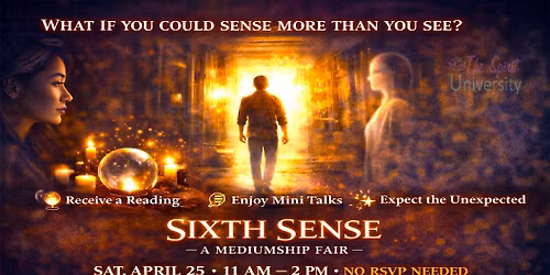 SIXTH SENSE: A MEDIUMSHIP FAIR 