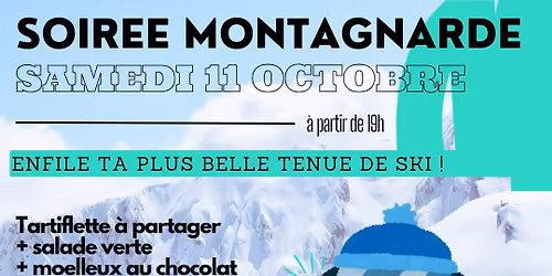 soirée montagnarde 