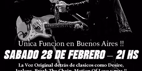 Jay Aston s Gene Loves Jezebel en Buenos Aires