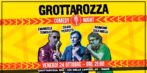 GROTTAROZZA COMEDY NIGHT #1! Tumolo Perfetti e Solfanelli.