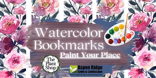 Watercolor Bookmarks