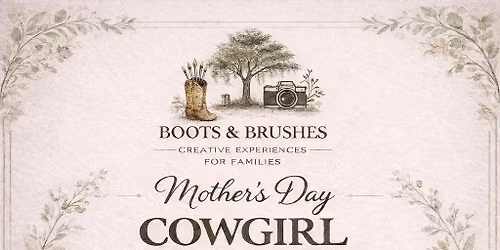 Mother's Day cowgirl hat decorating