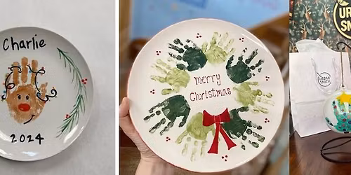 Handprint Keepsake Ornament\/ Plate