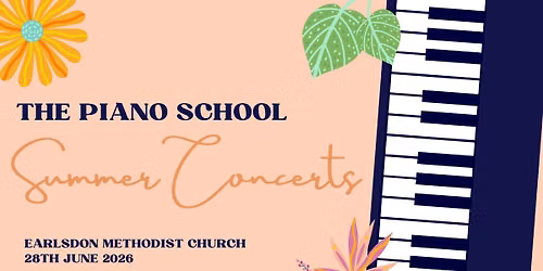 The Piano School Summer Concerts 2026 (4pm)