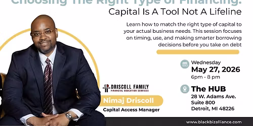 Capital Connect Essentials: Choosing the right type of financing