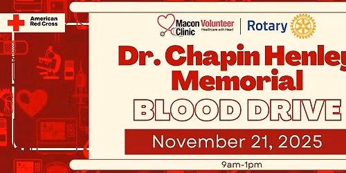 Dr. Chapin Henley Memorial Blood Drive