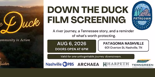 Down the Duck - At Patagonia Nashville