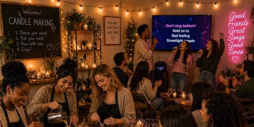Candles + Karaoke (21+ Event and BYOB)
