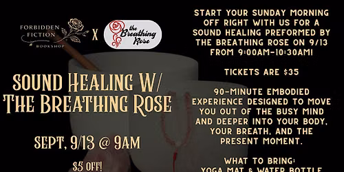 Sound Healing with The Breathing Rose