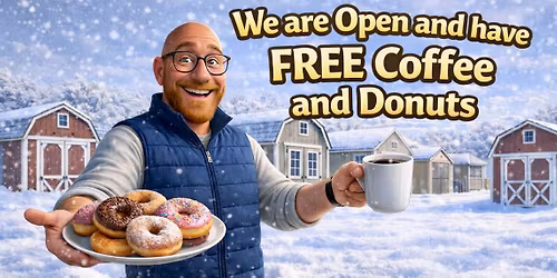 FREE Coffee & Donuts Every Saturday!