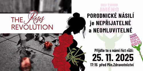 The Roses Revolution: Protestujte s n\u00e1mi proti porodnick\u00e9mu n\u00e1sil\u00ed!\ud83c\udf39