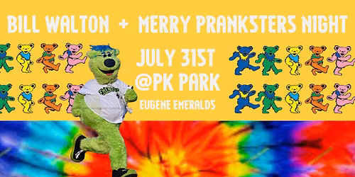 Bill Walton Bobblehead+ Merry Pranksters | Eugene Emeralds