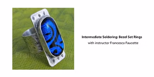 Intermediate Soldering: Bezel Set Rings